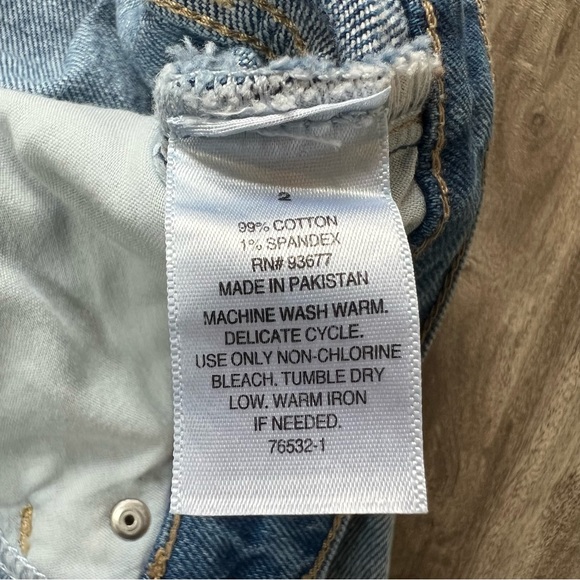 Women’s Ana Blue Jeans High Rise Vintage Straight Size 2 - Picture 9 of 11